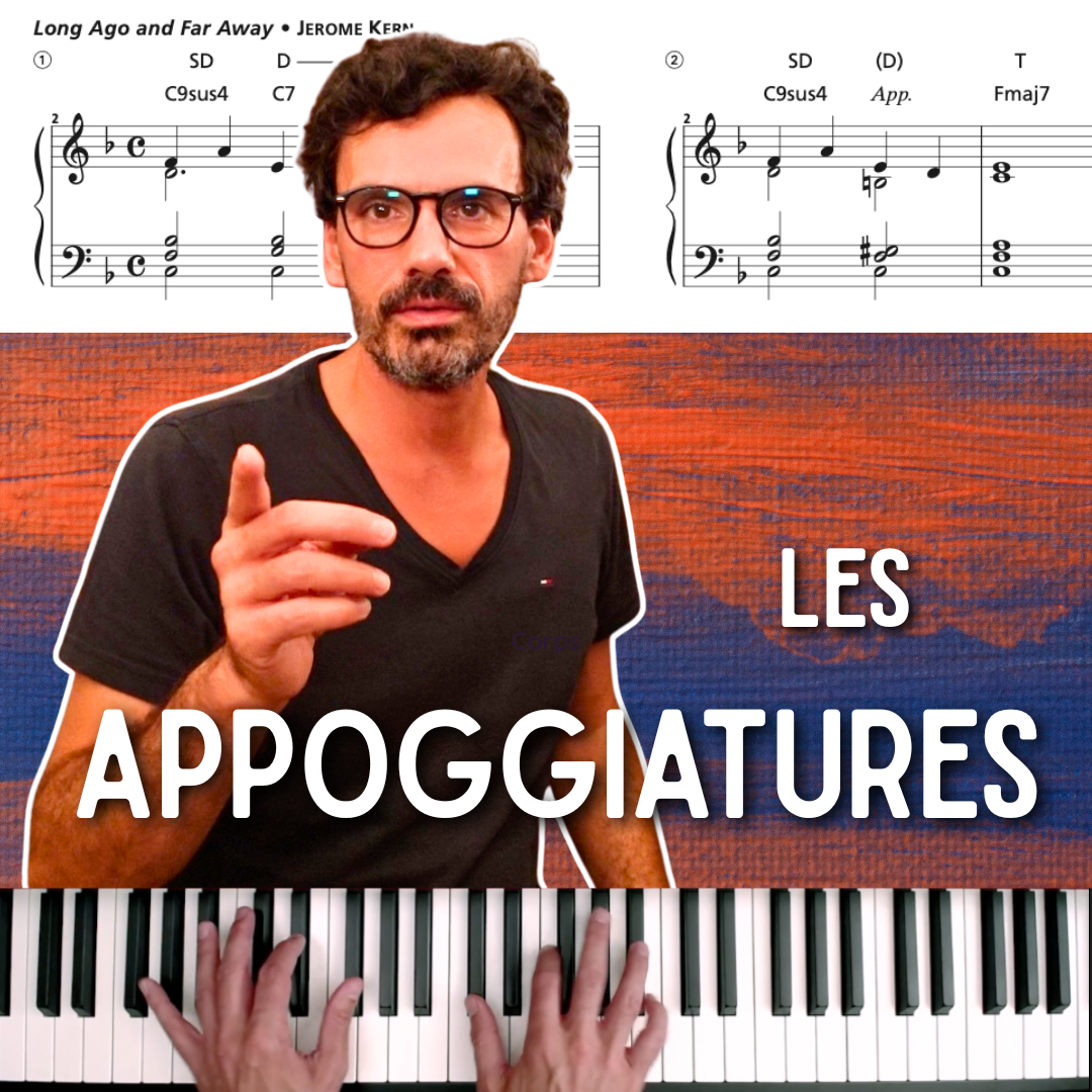 Les Appoggiatures — cours d'harmonie au clavier d'Étienne Guéreau